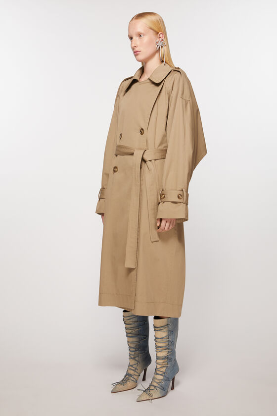 (image for) Fashionable Double-breasted trench coat